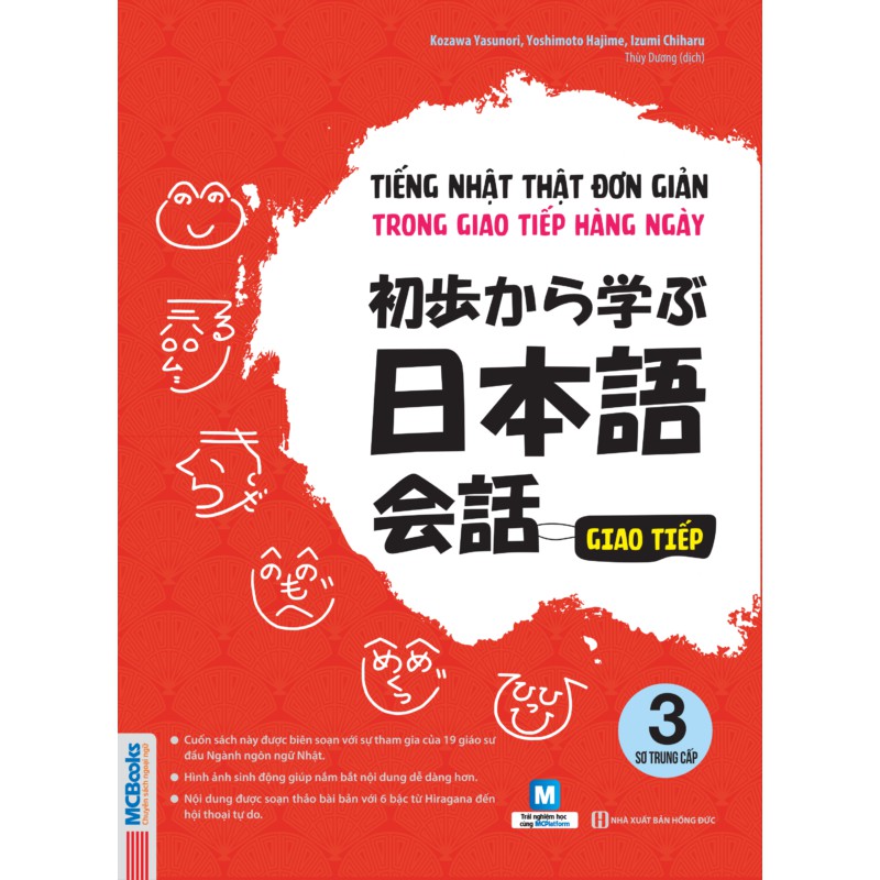 Sách - Tiếng Nhật thật đơn giản trong giao tiếp hằng ngày – Sơ trung cấp 3