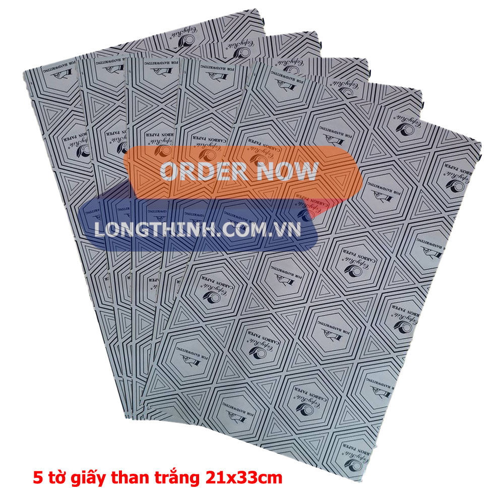 White carbon paper