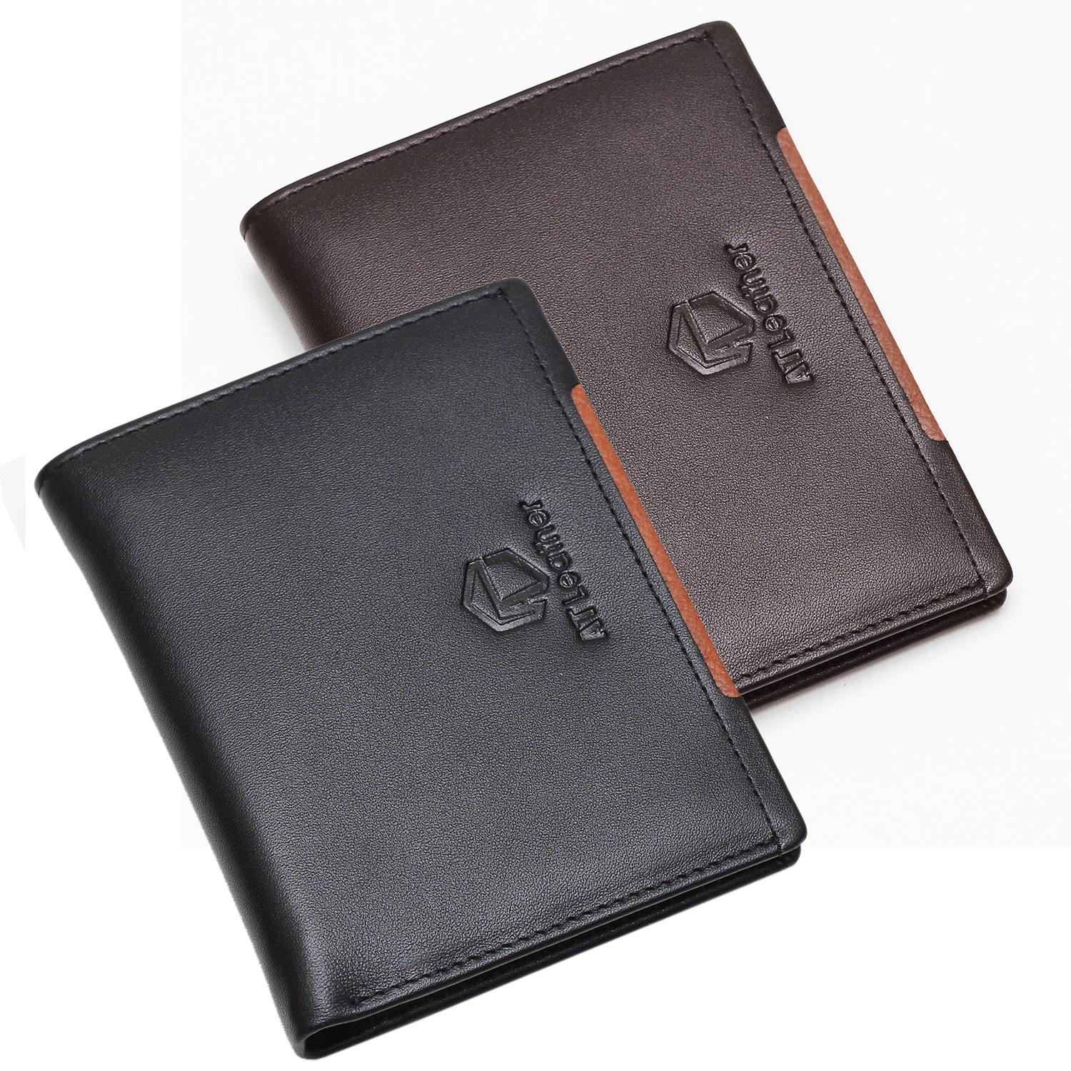 Ví đứng nam da bò AT Leather 040