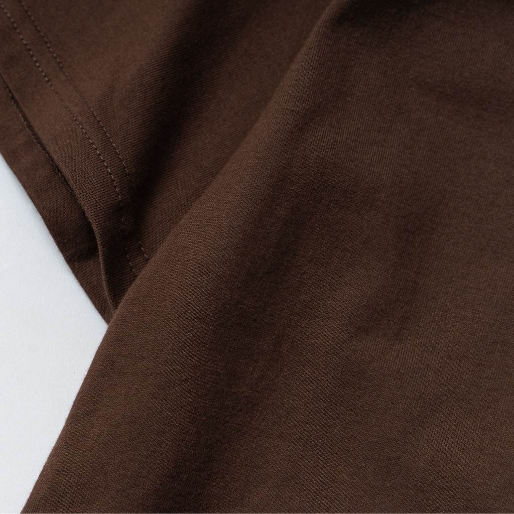 Áo Thun Trơn Gori Basic Tee - Nâu