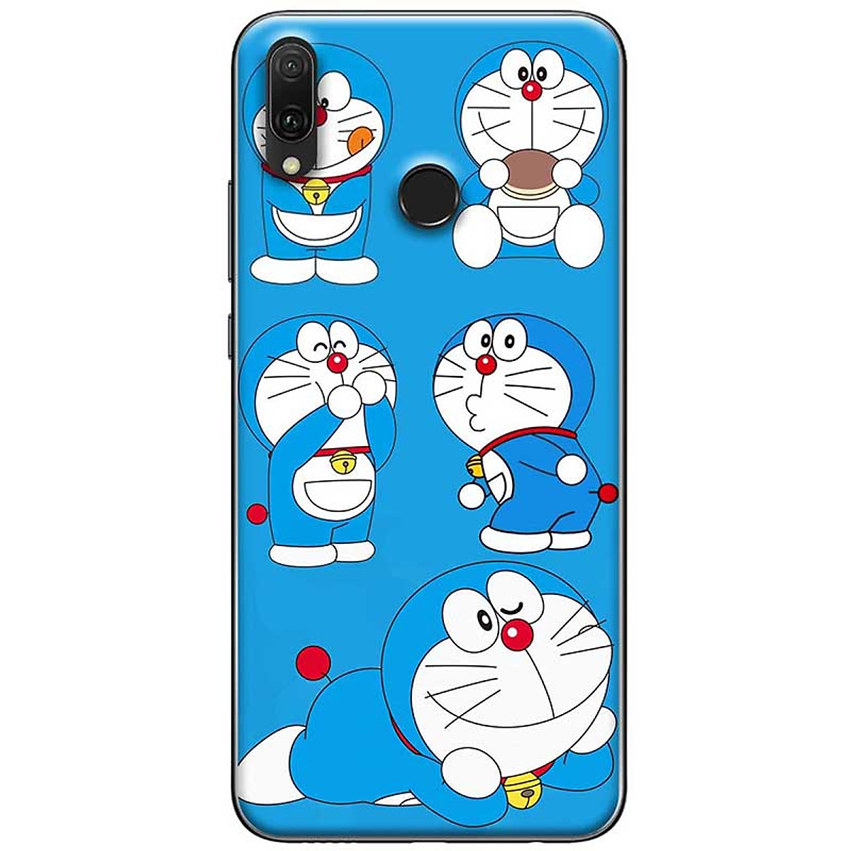 Ốp lưng dành cho Huawei Y9 mẫu Doraemon ham ăn