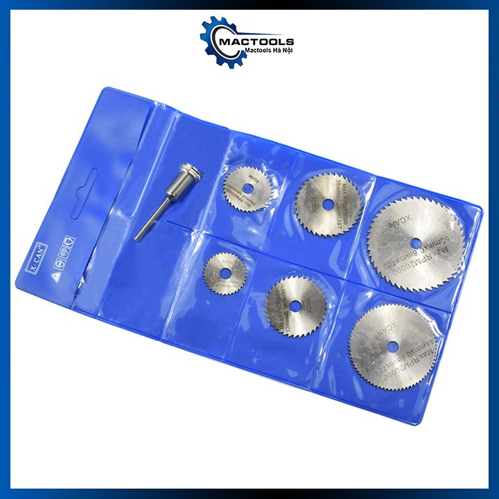 Bộ lưỡi cắt đa năng 7 món ( 6 lưỡi cắt và 1 trục cắt 3.2mm) chất lượng cao