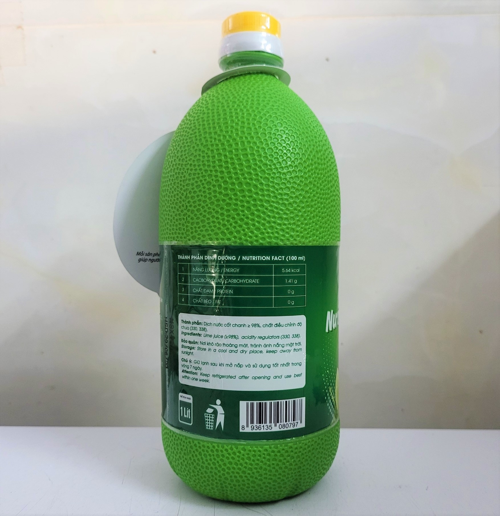 [Chai 1 Lít] NƯỚC CỐT CHANH [VN] CHAVI Lime Juice 100A