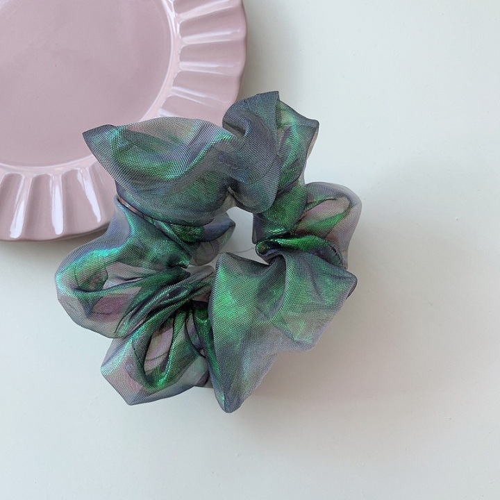 [HCM]Cột Tóc Bèo Scrunchies vải von Dạ Quang Size Nhỏ