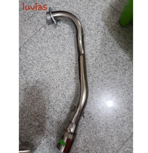 Cổ pô xe luvias gắn lon