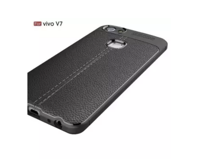 ốp lưng silicon dẻo vân da cho Vivo V7