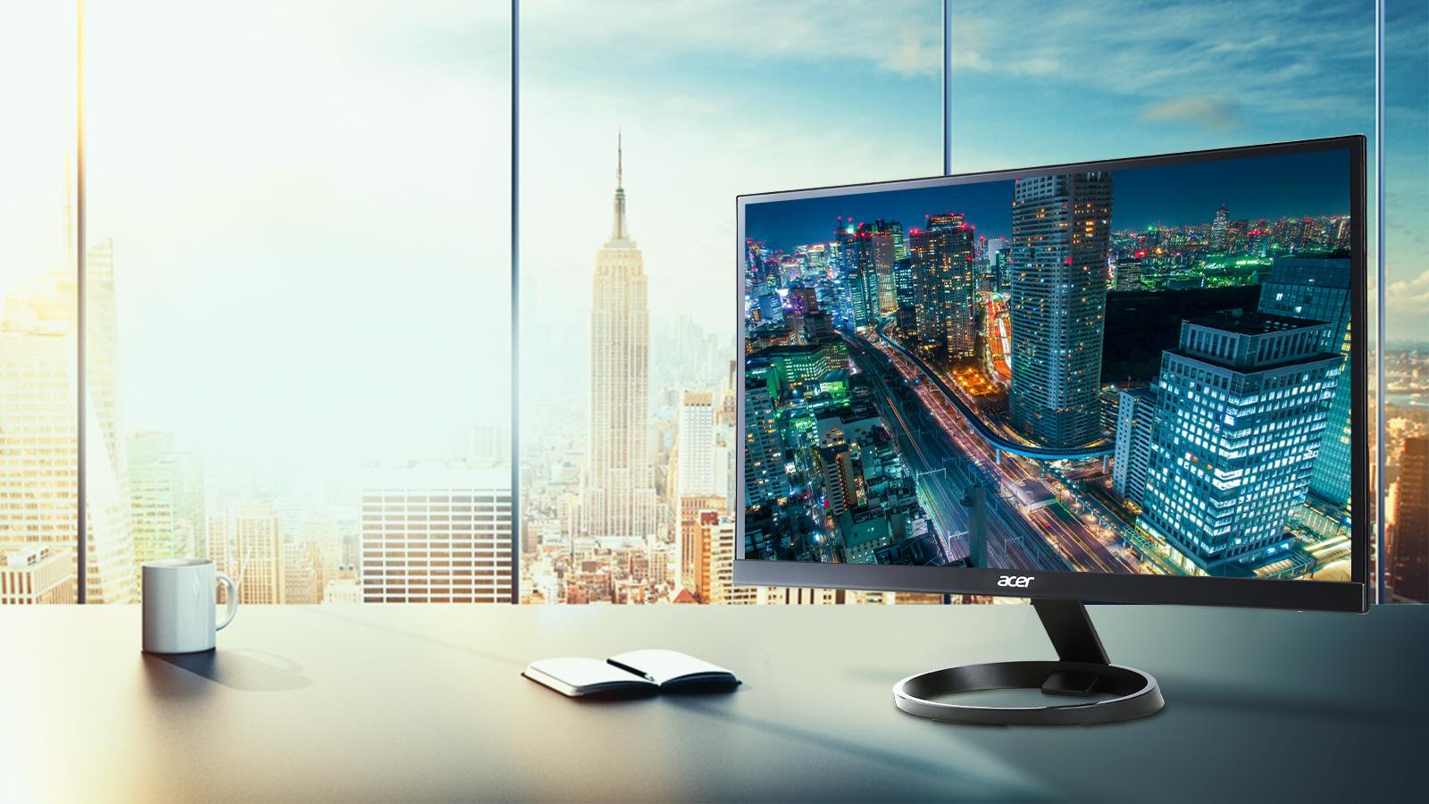 [Trả góp 0%]Monitor Acer 21.5  R221QB LED IPS 75HZ