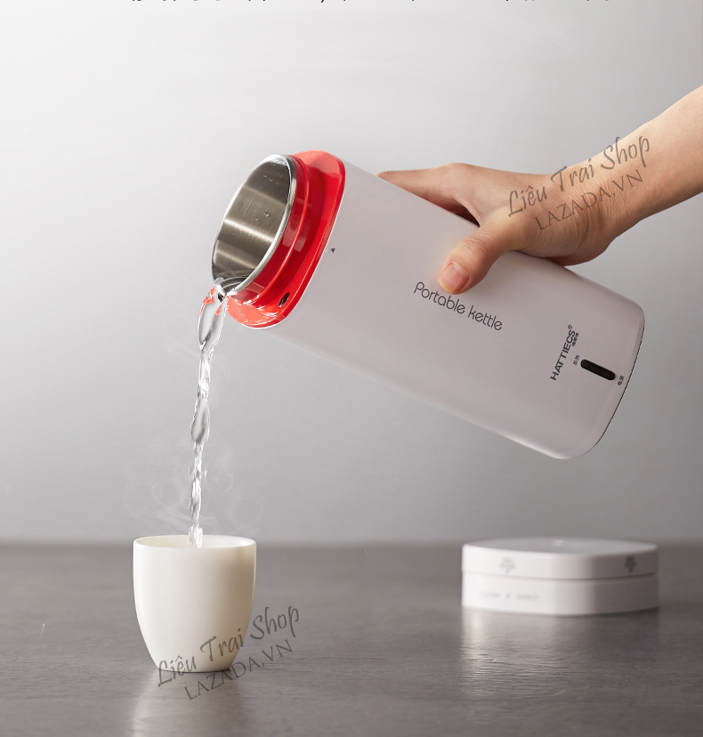 Ấm siêu tốc mini du lịch ấm đun nước mini du lịch cao cấp Portable kettle 350ml