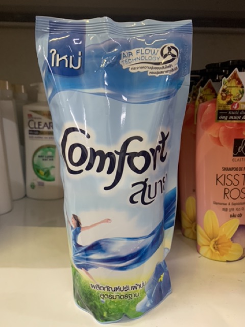 Túi Nước Xả Vải Comfor Thái Lan 580ml - Màu hồng