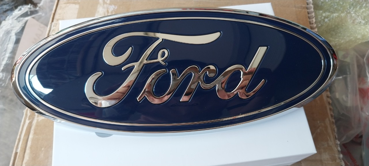 LOGO TRƯỚC XE FORD TRANSIT, BIỂU TƯỢNG FORD TRANSIT
