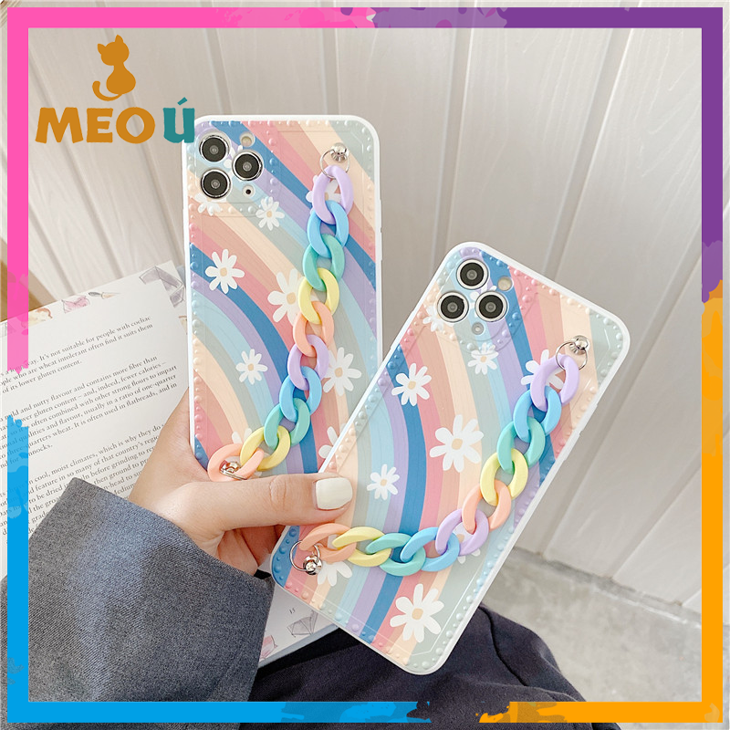 Ốp iPhone Rainbow iPhone 12 Pro Max/12/12 Pro/7Plus/8Plus/X/Xs Max/11/11 Pro Max - ốp iphone