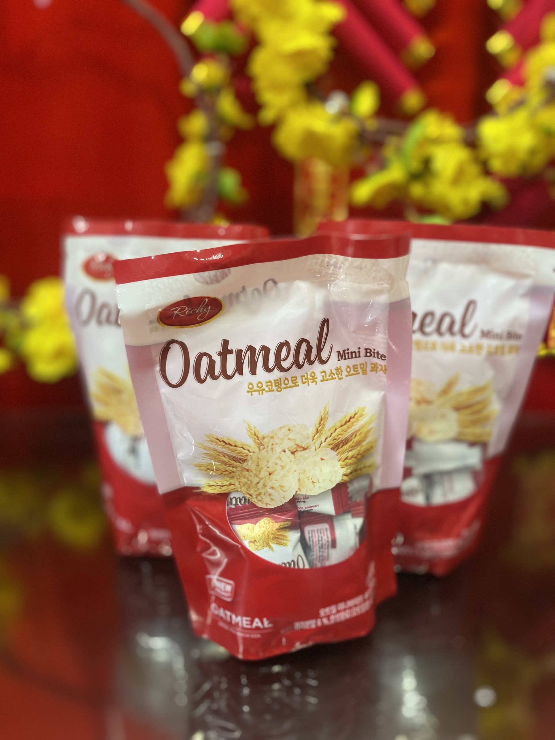 Bánh phủ yến mạch Oatmeal