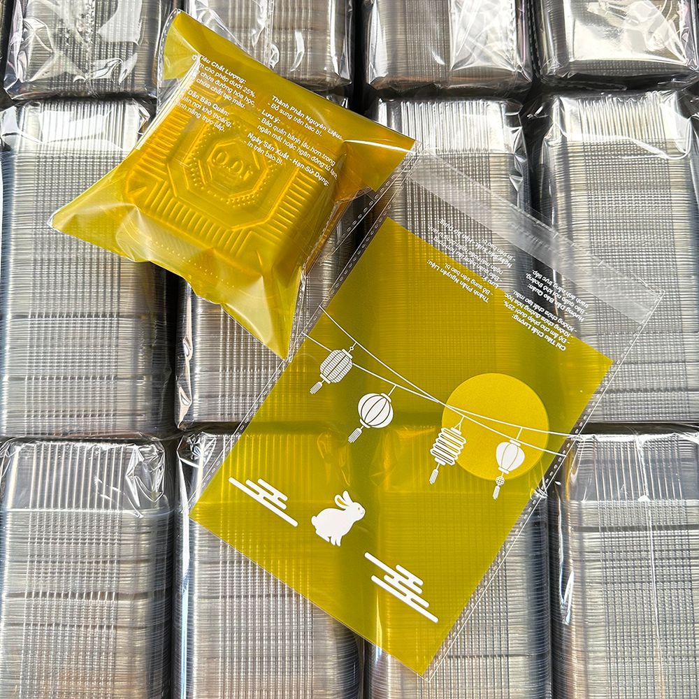 Set 100 Khay Túi Trung Thu Dán 150 - 250gr [Gold Pack Viet Nam]