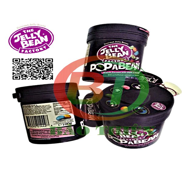 Kẹo hạt trái cây Jelly Bean Pop A Bean hũ 100g