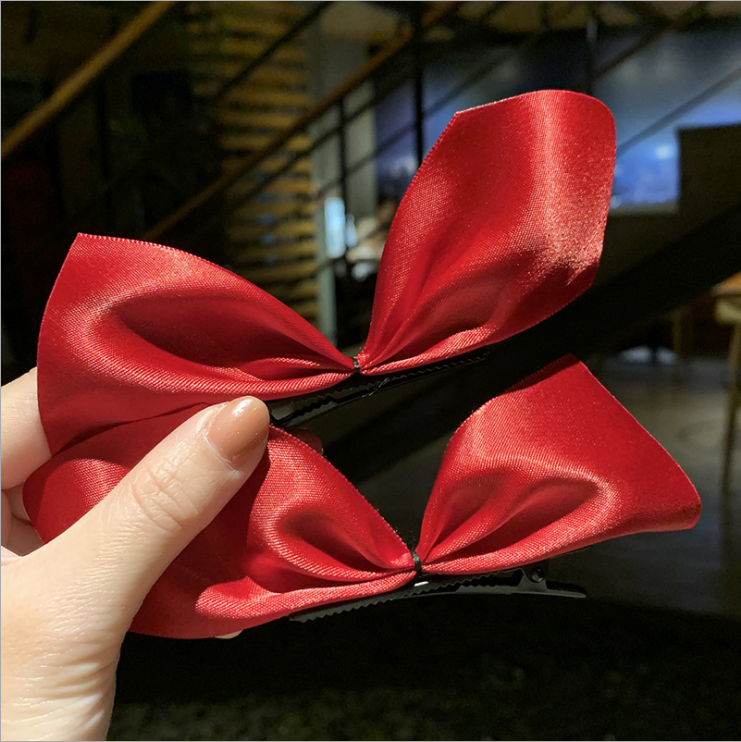 [Có sẵn] Set 2 kẹp tóc nơ Jisoo - Blackpink cực hot