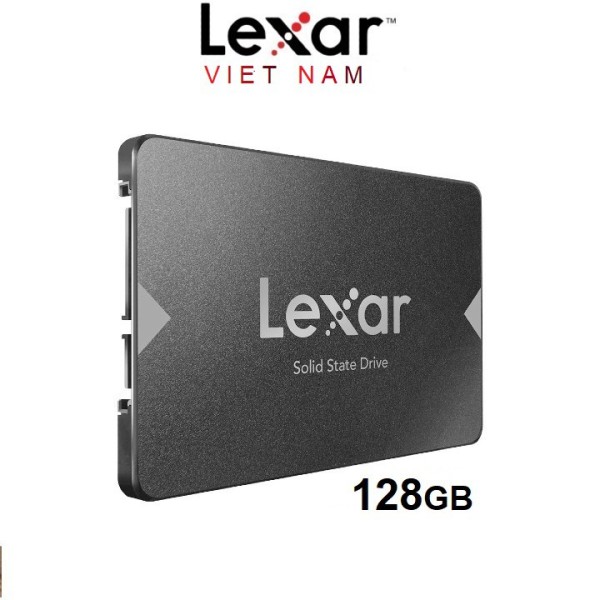 Ổ cứng SSD 2.5 inch SATA Lexar NS100 128GB,Caddy Bay - bảo hành 3 năm Hàng Chính Hãng Mai Hoàng