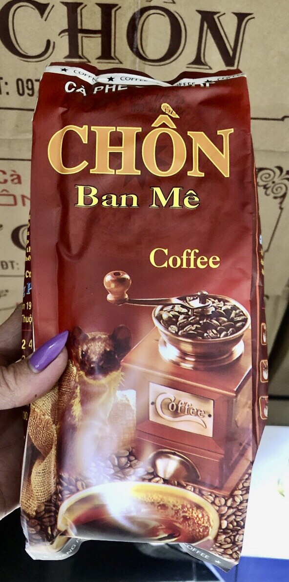 Cà phê chồn Buôn Mê(500gr)