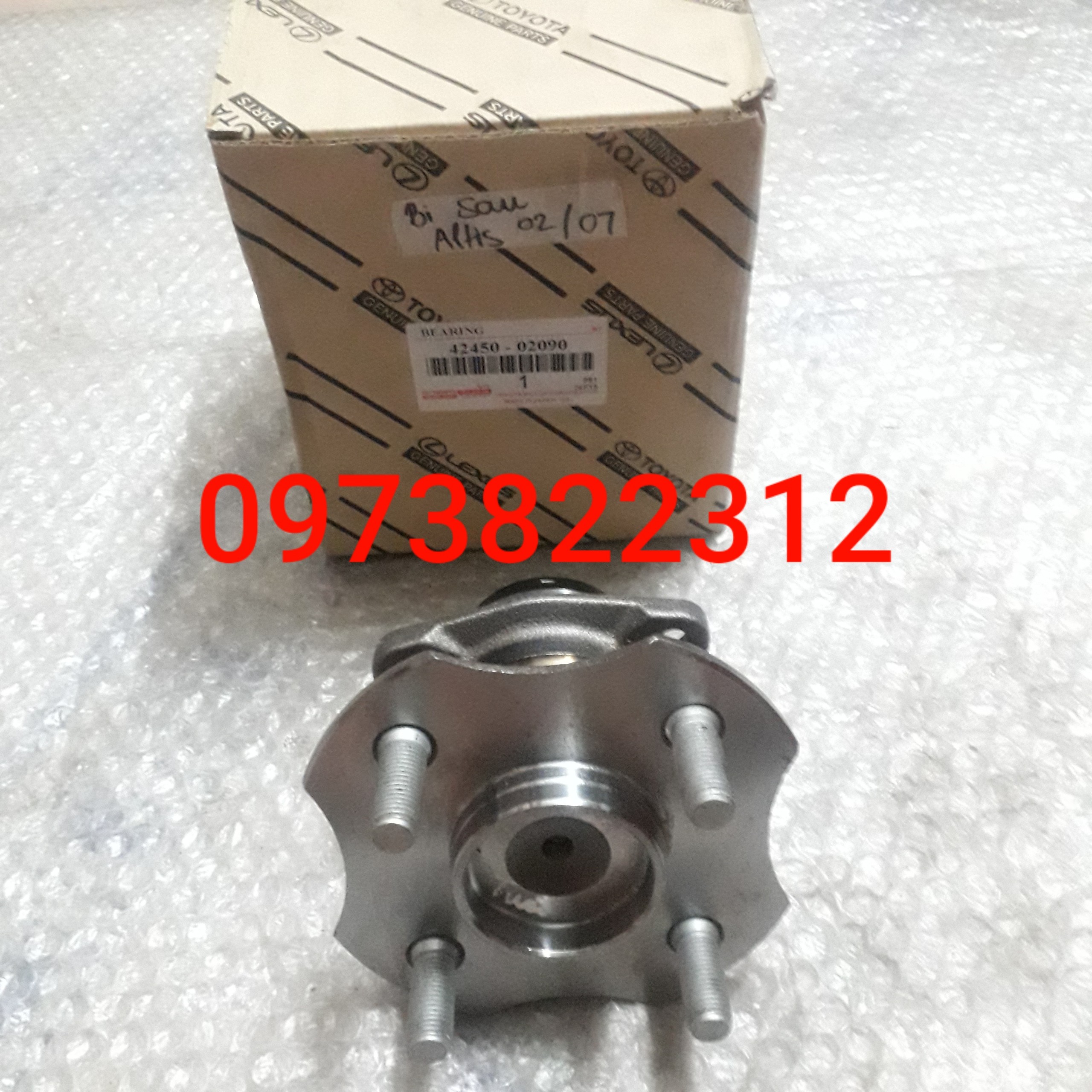 Cụm bi Moay ơ sau Altis 02-07 ( Giá 1 Chiếc )