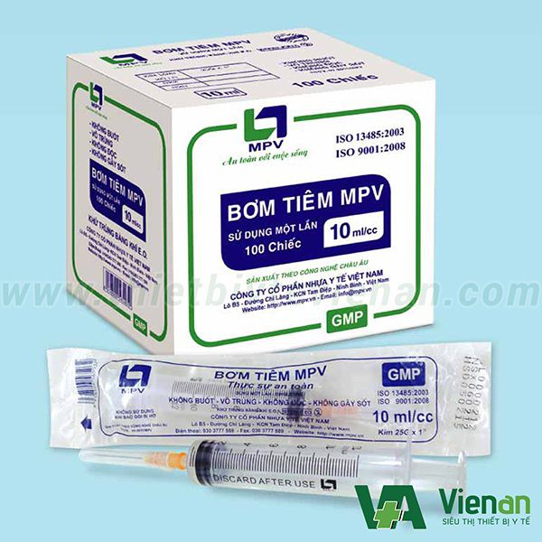 Combo 5 bơm tiêm 50ml vinahancook