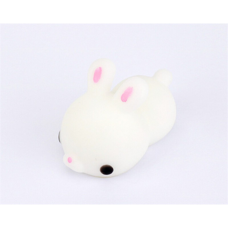 Mochi Cute Bunny Rabbit Squishy Squeeze Healing Stress Reliever Toy Gift Decor