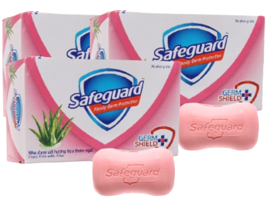 Combo 3 bánh xà phòng Safeguard 130g
