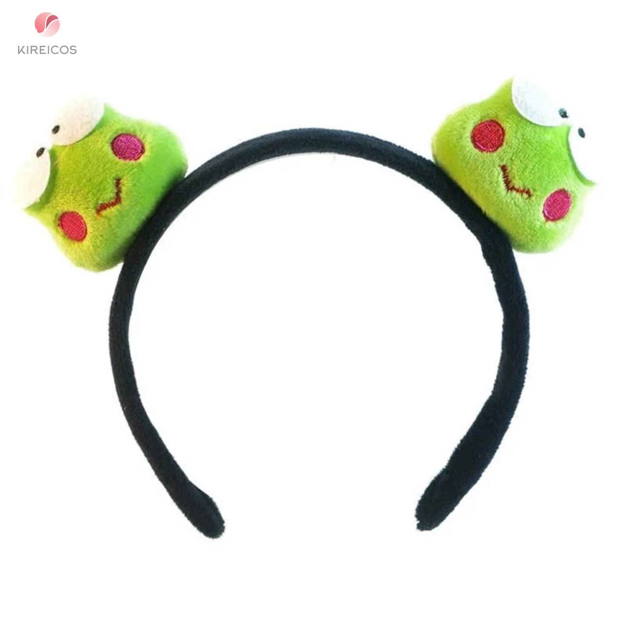 [HCM]Cài Tóc Lông Xù Con Ếch Dễ Thương Dành Cho Bé - kireicos