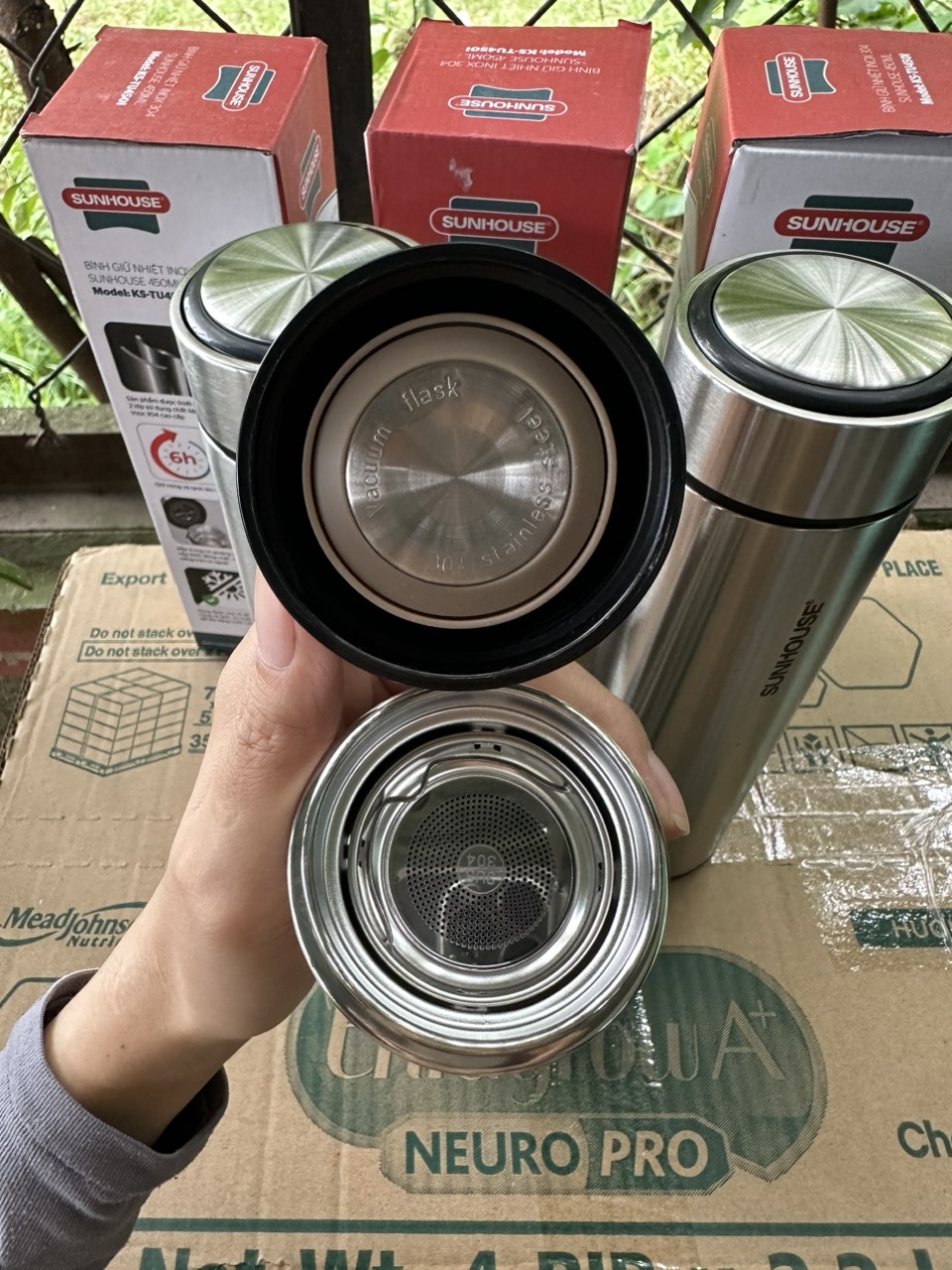 Bình Giữ Nhiệt Lock And Lock (Quà Tặng Từ Ensure)