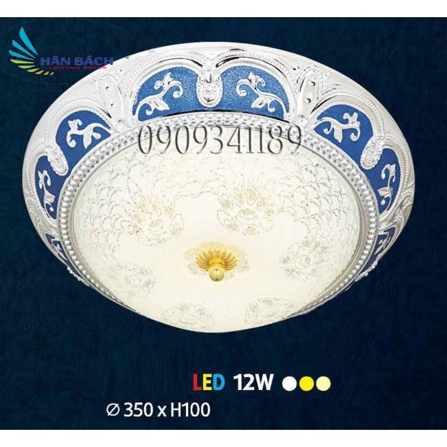 Đèn mâm led ốp trần ban công, phòng ngủ, toilet