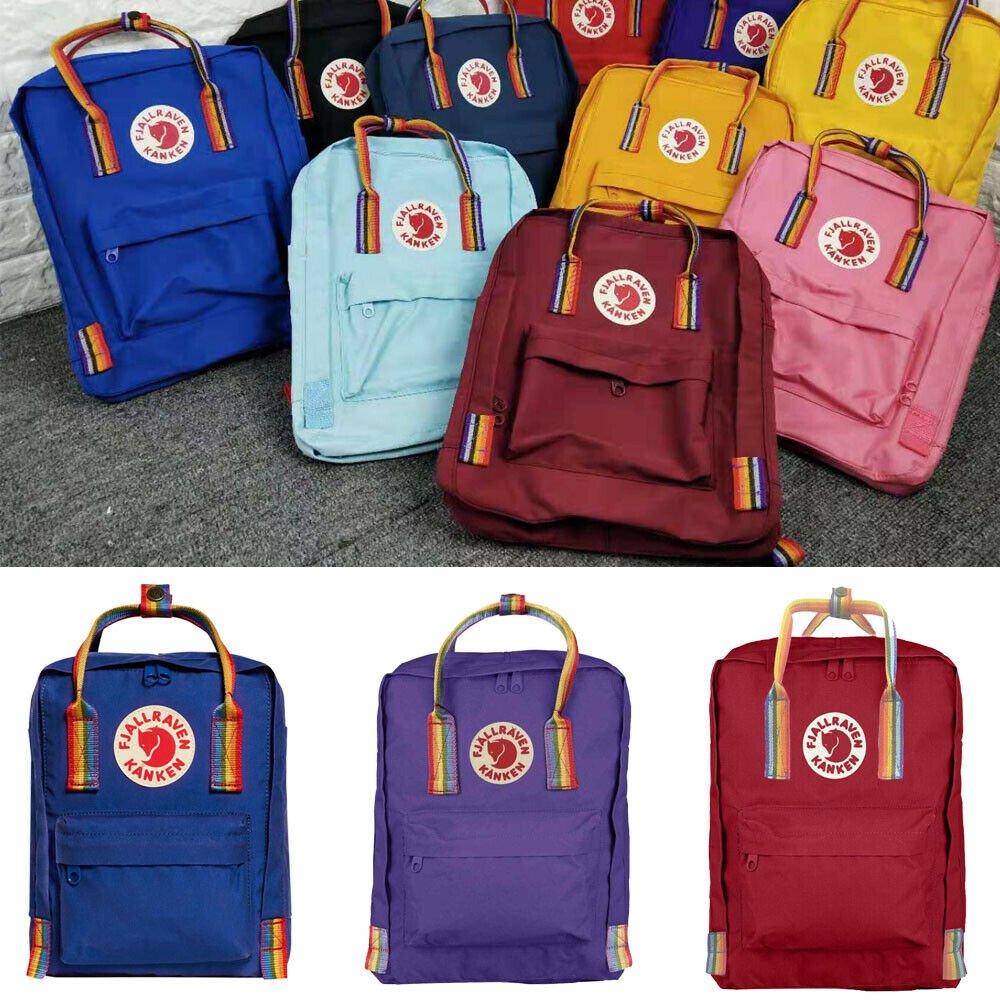 Balo kanken Rainbow quai cầu vồng