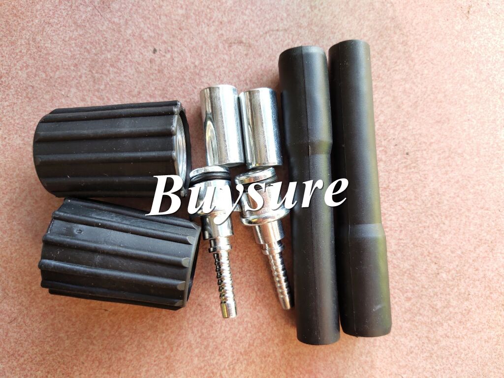 Bộ 2 đầu bấm dây máy rửa gia đình ren 22mm - đầu kết nối của dây áp lực đầu ren 22mm