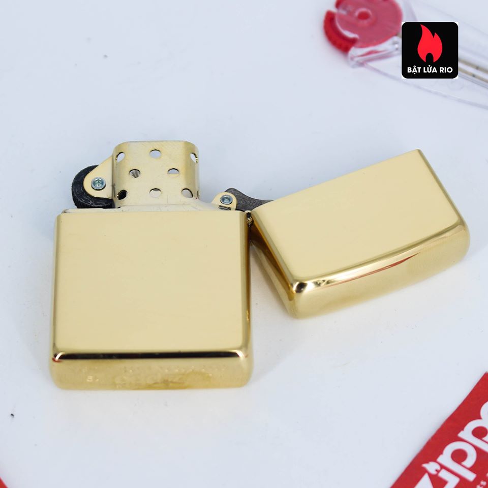Bật lửa Zippo 49125 – Zippo Graffiti Clover Design High Polish Brass