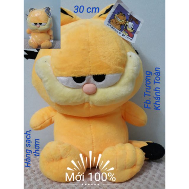 [HCM]Mèo Garfield  Cao 30Cm Mới 100% Còn Tag Ko Tag