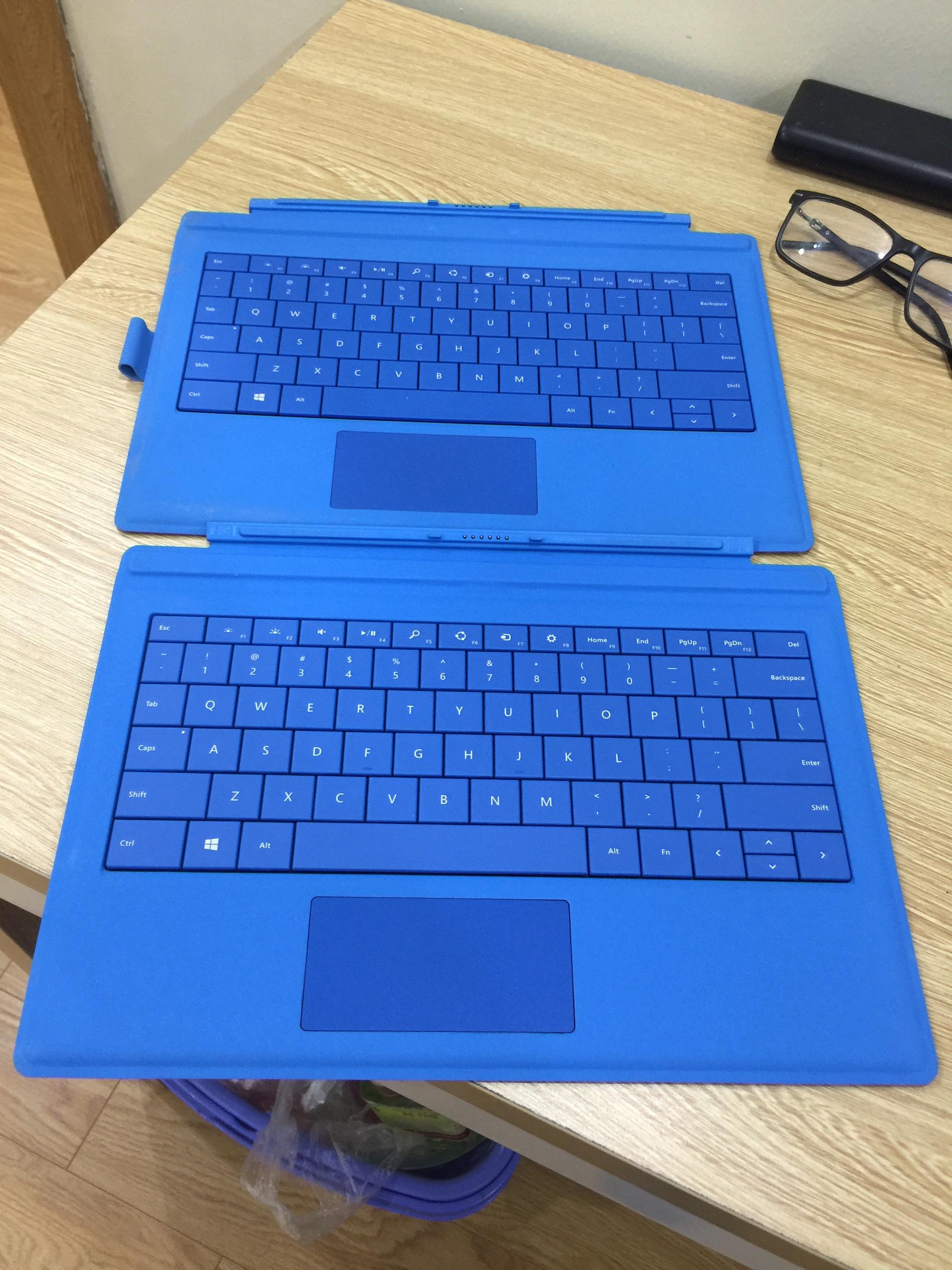 Microsoft Type Cover for Surface Pro 3 - Bright Blue Hàng nhập khẩu
