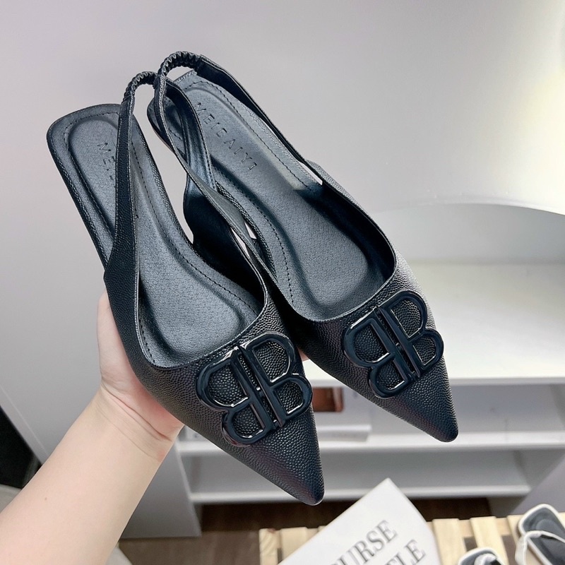 [MUA 1 TẶNG 1] GIÀYbúp bê khoá BB mũi nhọn sang chảnh (tặng quà+HỘP)