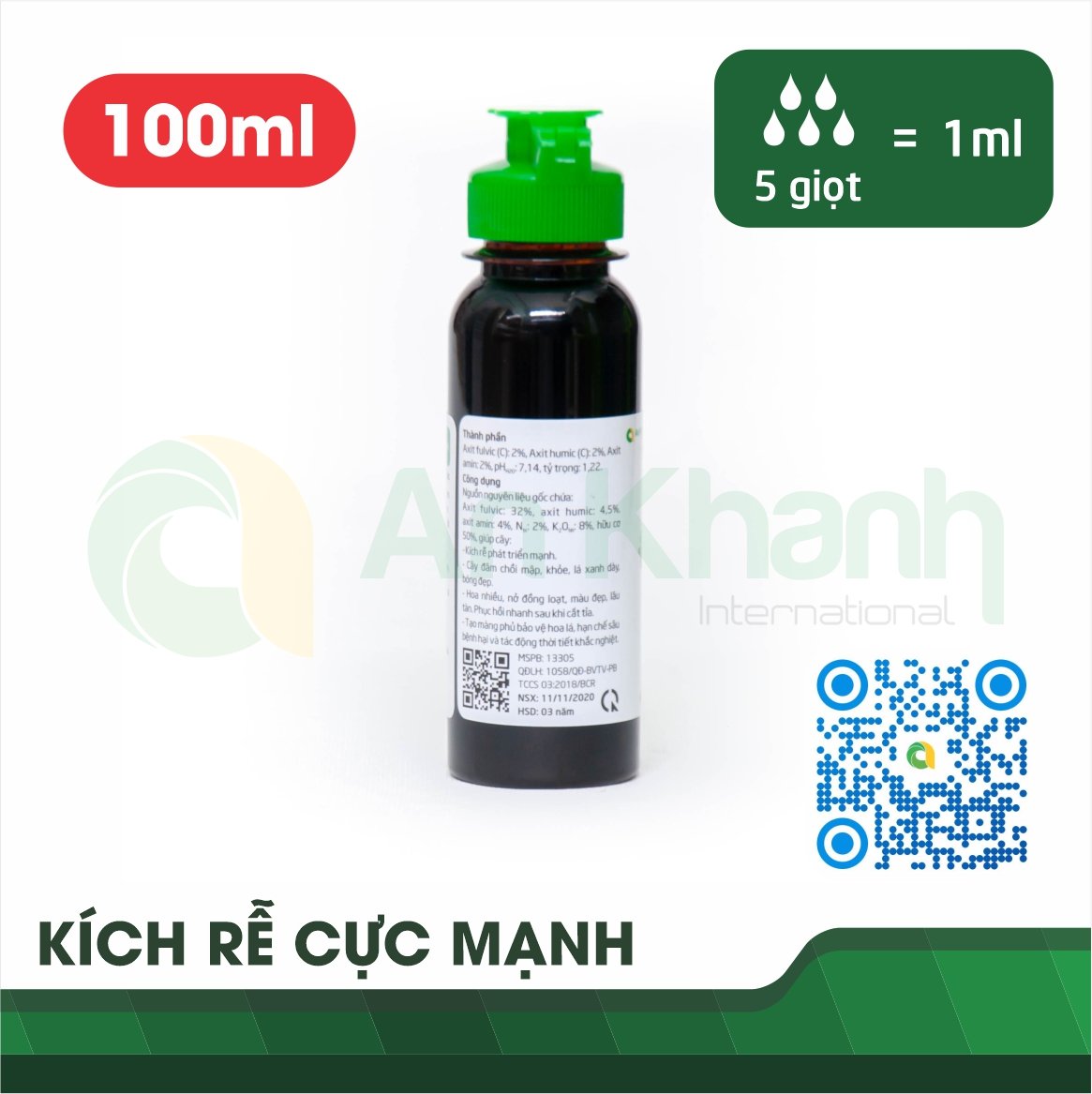 Phân bón lá sinh học enzyme K-mim