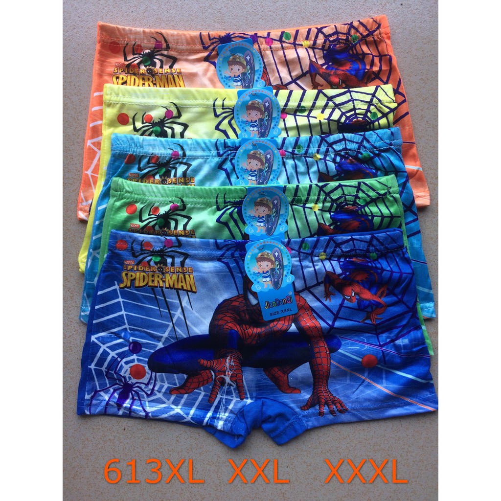 Quần sip đùi hình siêu nhân cho bé trai (XL. XXL. XXXL)