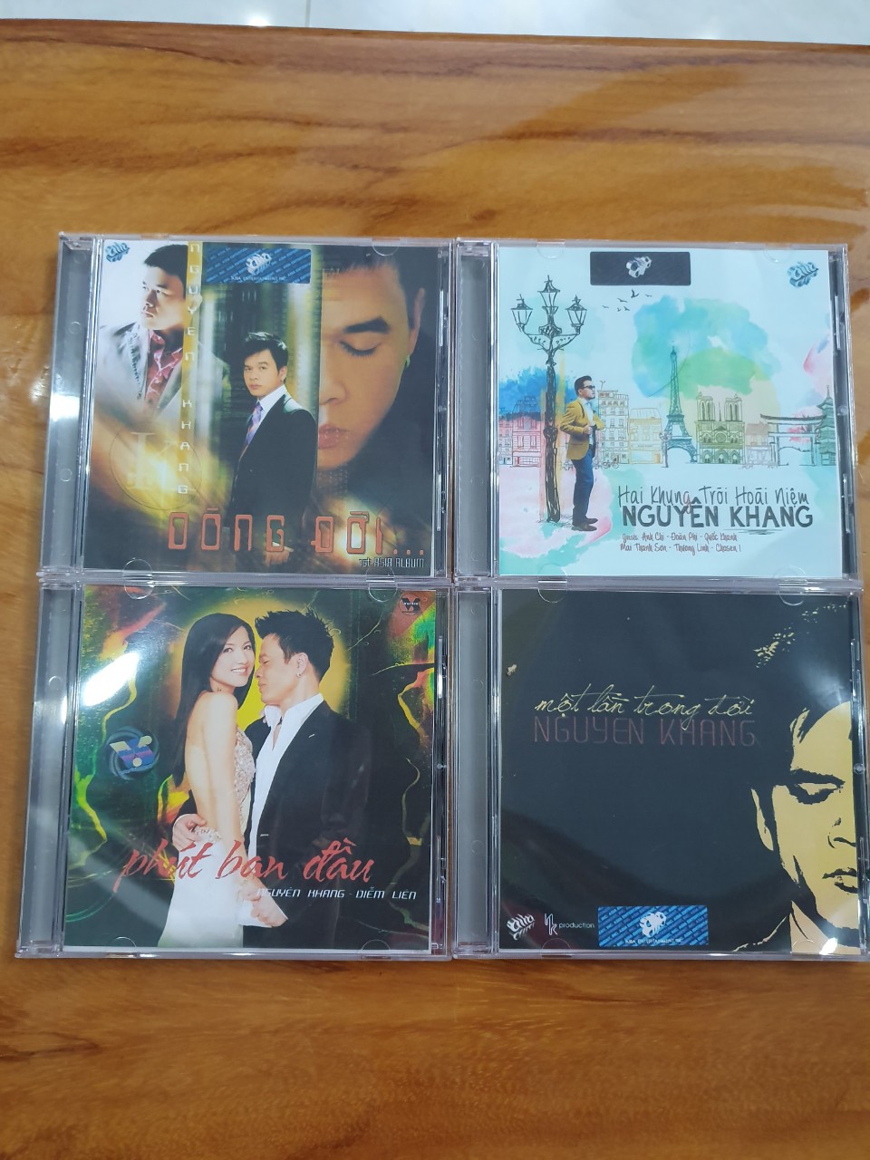 [MDCD] Bộ 4 Đĩa CD Nguyên Khang Nhạc Tuyển