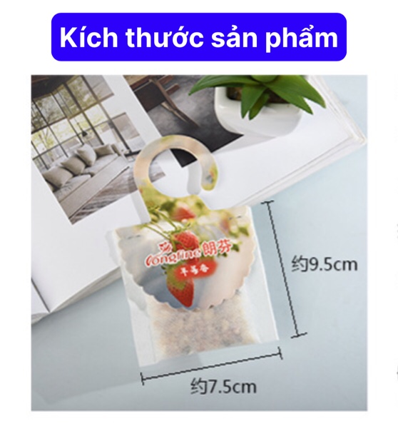 Túi thơm mini treo tủ quần áo Longfine