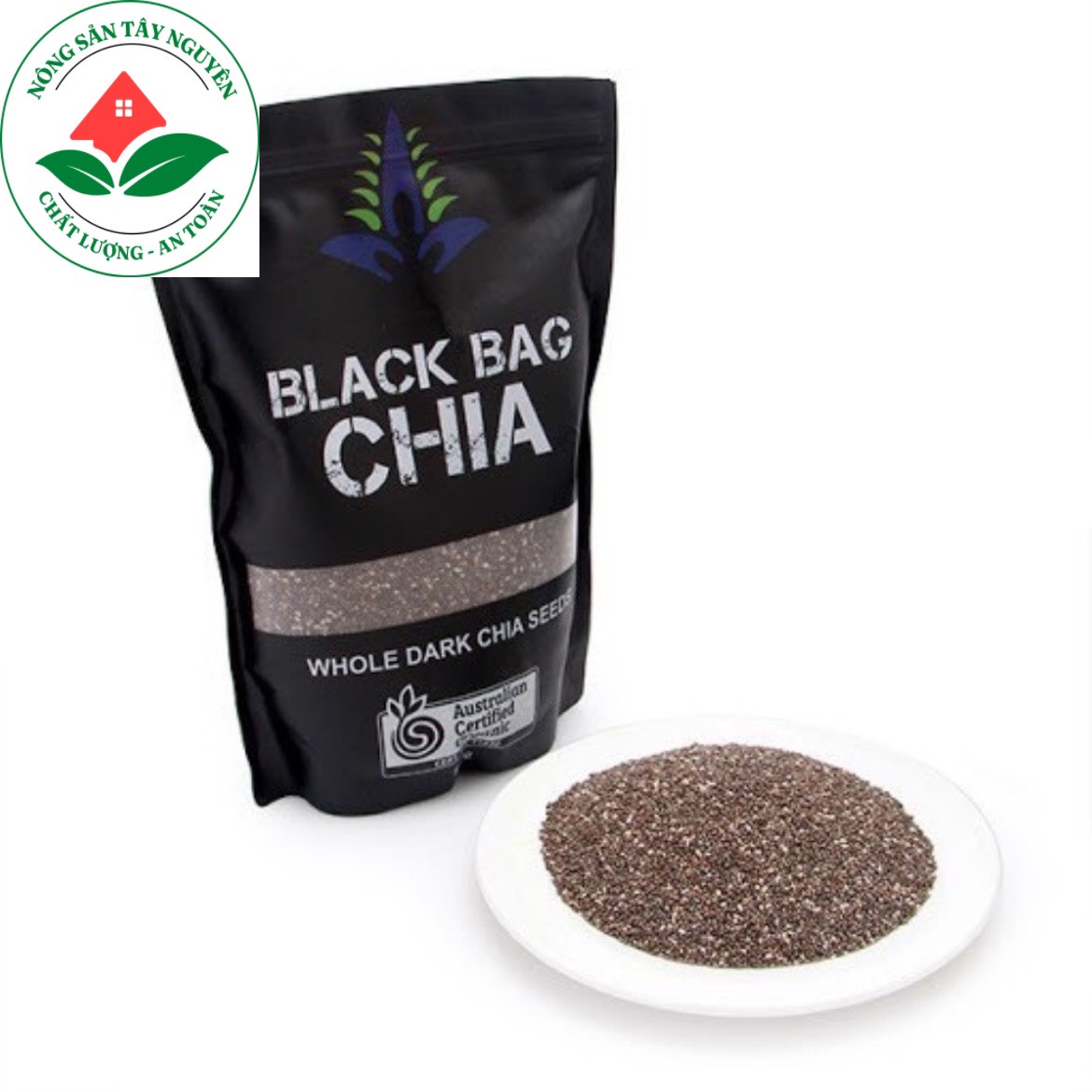 Hạt Chia Úc 500gr Hạt Chia Hữu Cơ Hàng Chuẩn Date Mới