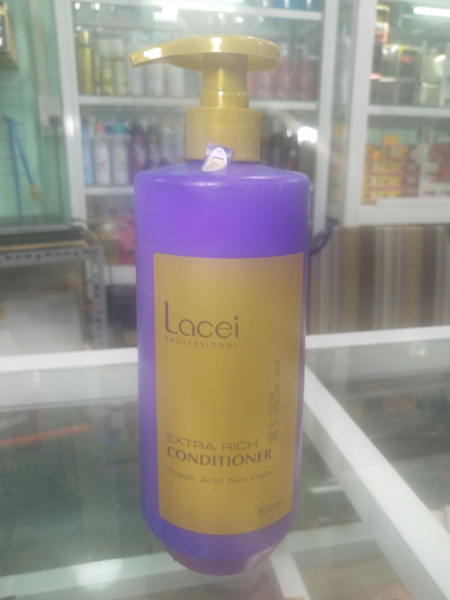 [HCM]DẦU GỘI XẢ TÓC SIÊU MƯỢT LACEI TÍM 800ML*2