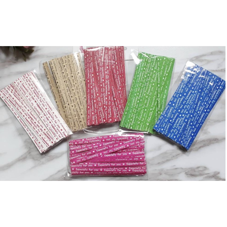 [HCM]Set 100 Dây Cột Miệng Túi Bánh Mì
