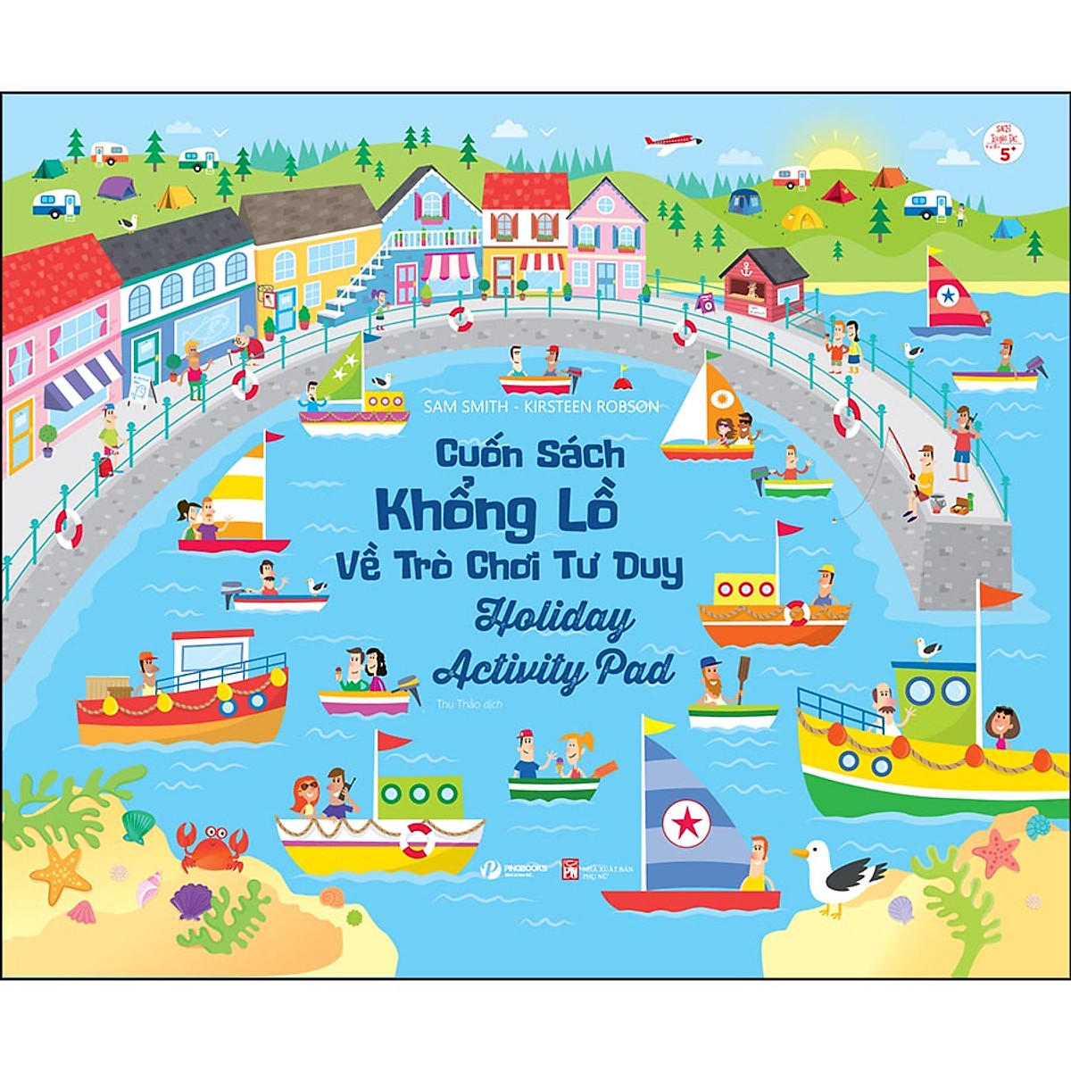 Cuốn sách khổng lồ về trò chơi tư duy - holiday activity pad