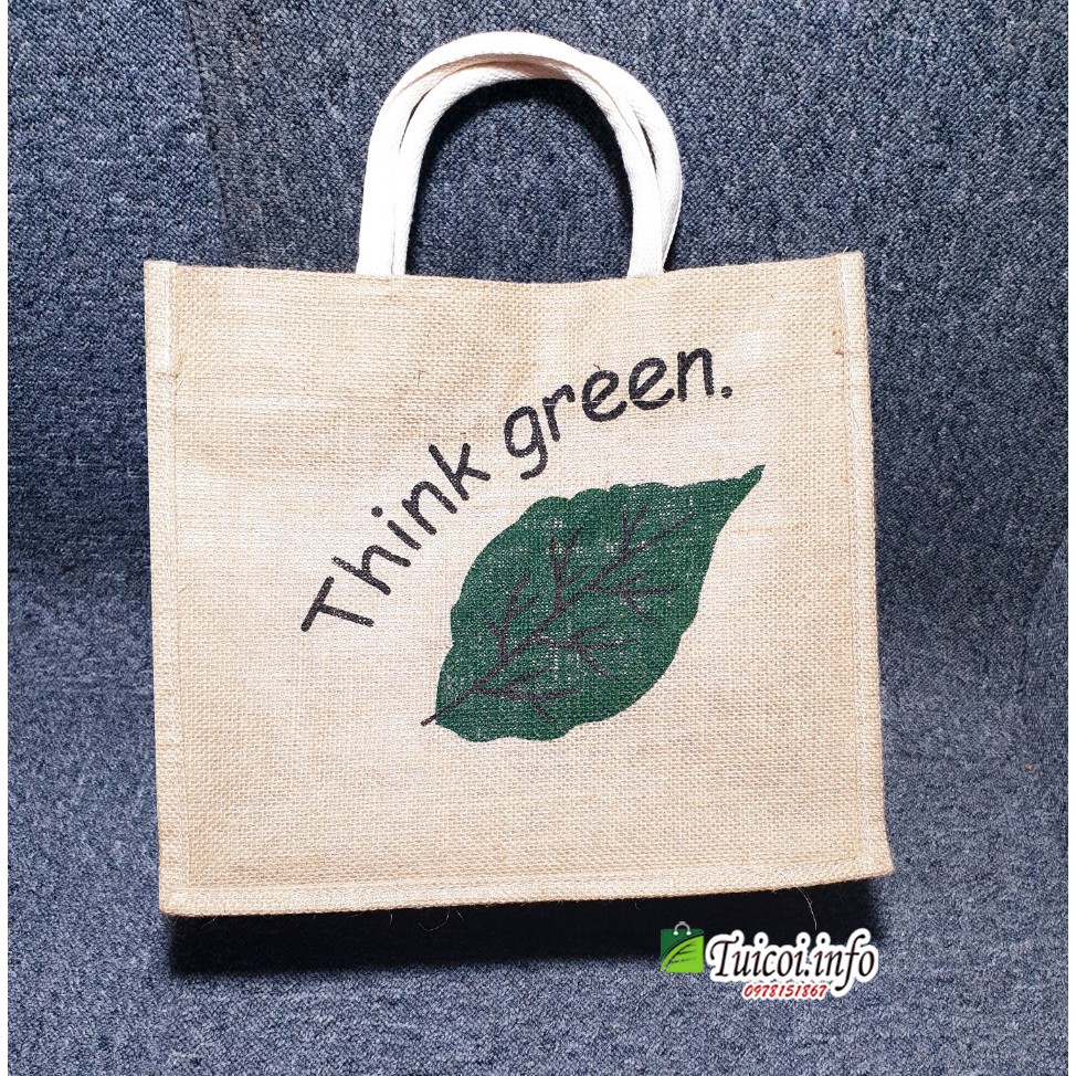 Túi cói think green