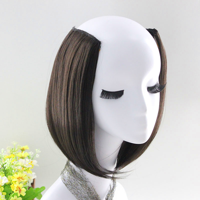 Tóc giả kẹp phồng 2 bên K02 😍FREESHIP😍 kẹp tóc giả nữ, kẹp phồng chân tóc Sỉ 40k/1 cặp