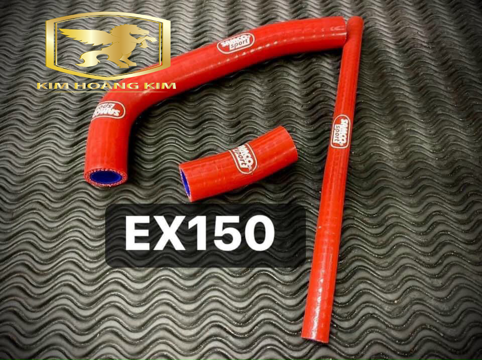 Ống nước Samco gắn Exciter150,Winner Sonic,Satria Raider