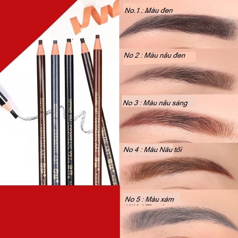 Chì xé kẻ mày coloured soft cosmetic art no.1188