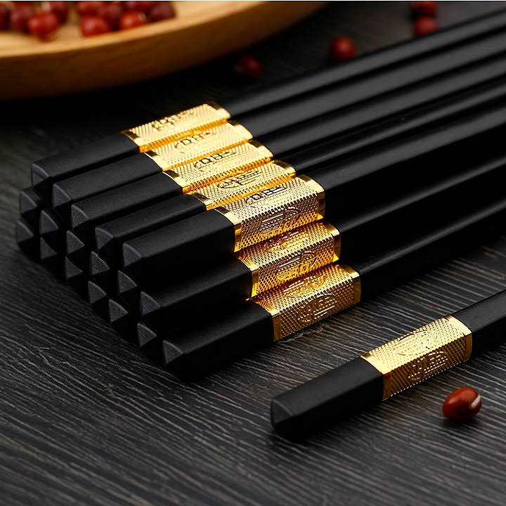 Bộ 10 đôi đũa ăn cơm - bộ 10 đôi đũa