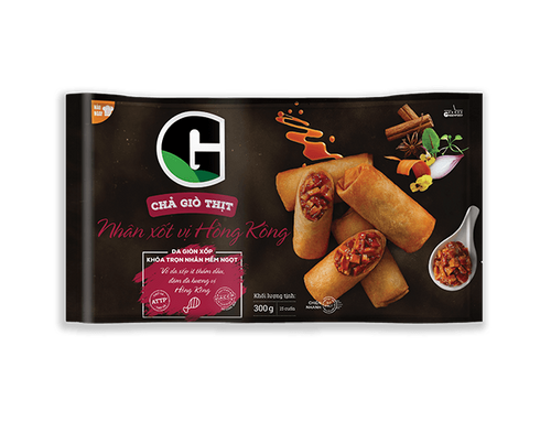 Chả giò thịt nhân xốt vị Hong Kong G 300g [Giao nội thành HCM]