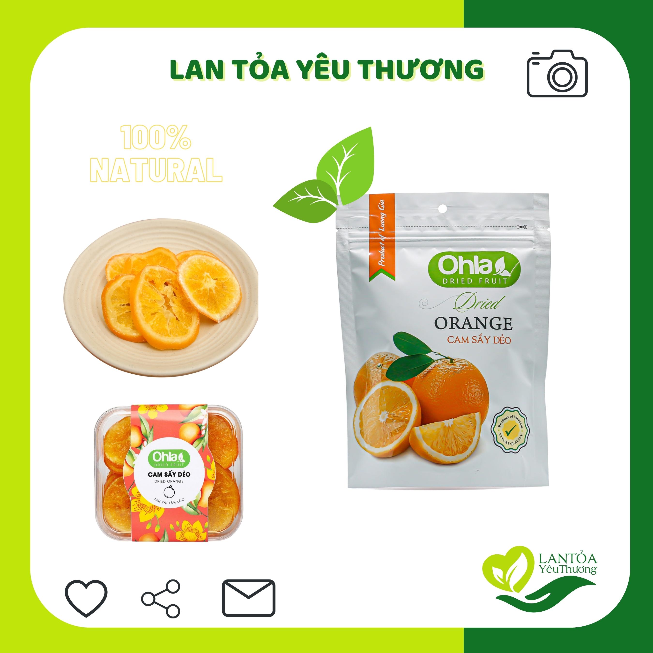 Cam sấy dẻo Ohla 100g