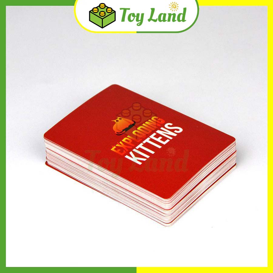 [Tiện Lợi] Bài Mèo Nổ Việt Hóa Exploding Kittens Board Game 56 Lá Chất Giấy Dày Chống Nước
